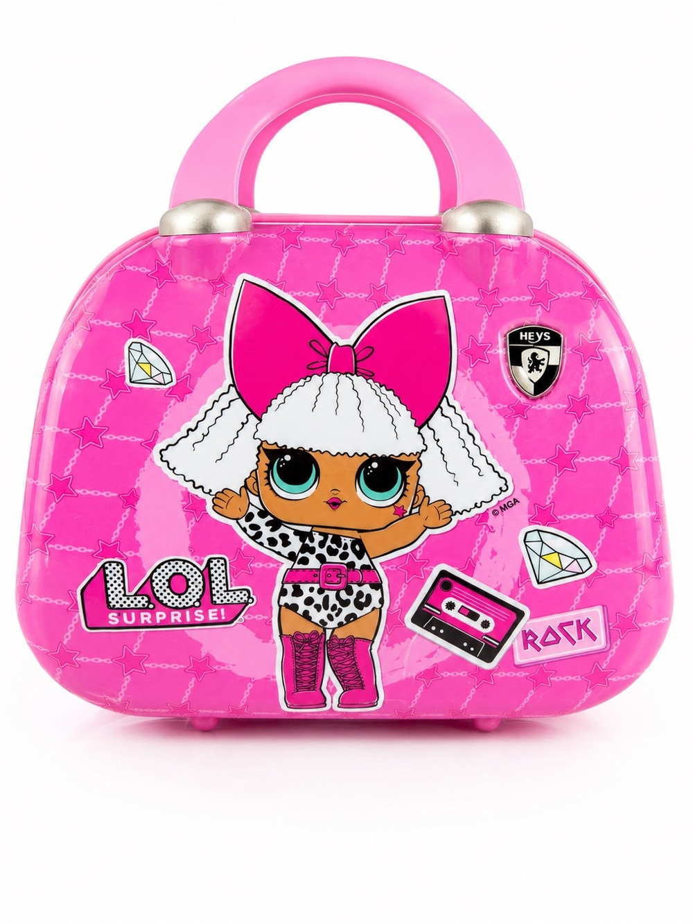 LOL Surprise Heys Hard Shell Cosmetic Case Travel Bag Pink Carry Case